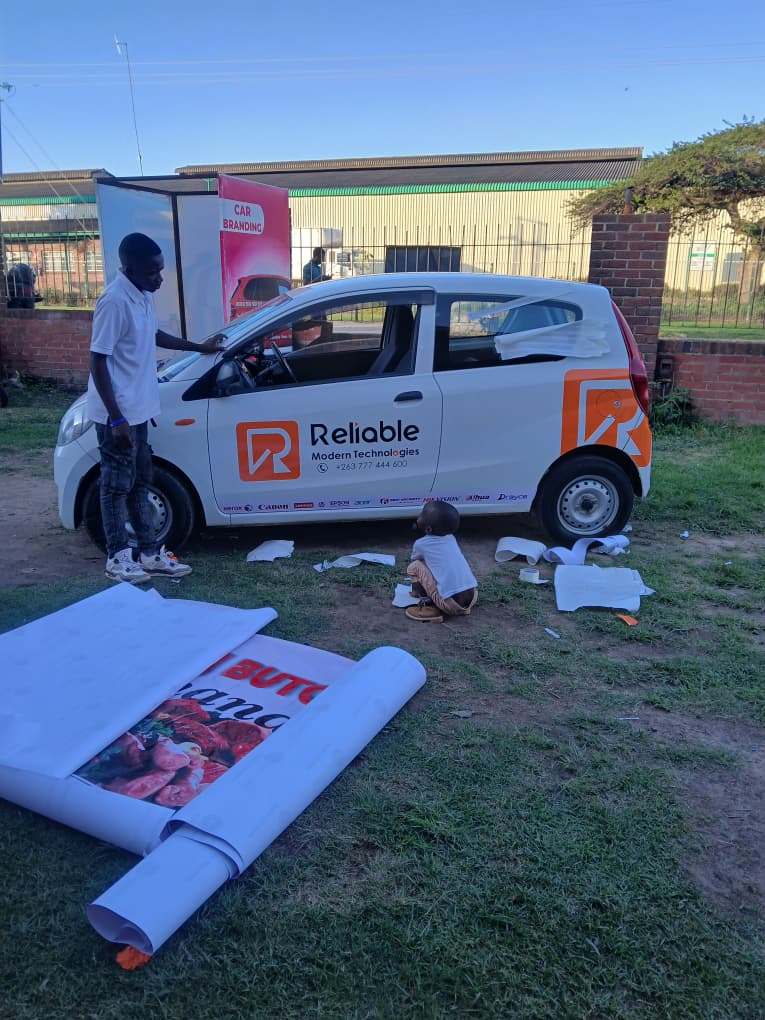 Reliable Modern Technologies car branding